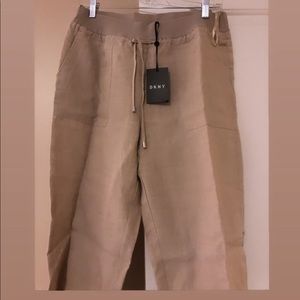 DKNY khaki crop pants